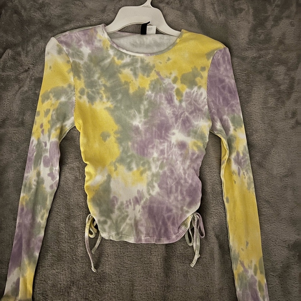 Girls Tye-Dye Long sleeve top